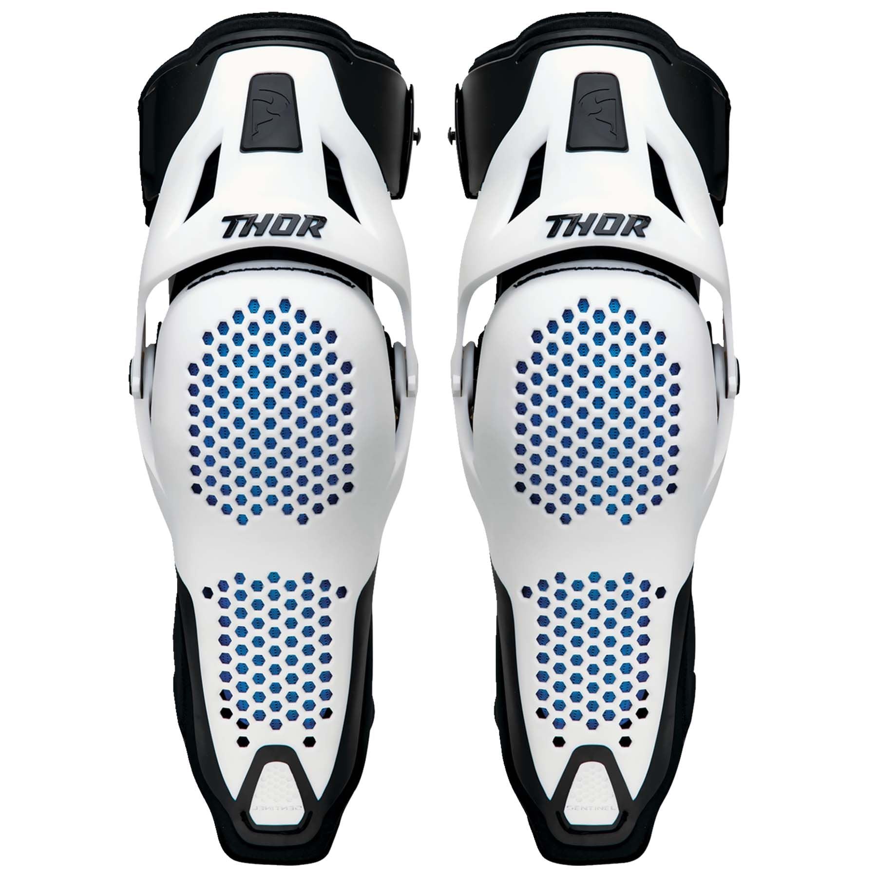 Thor 2024 Sentinel Knee Guards White